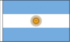 Argentina Hand Waving Flags